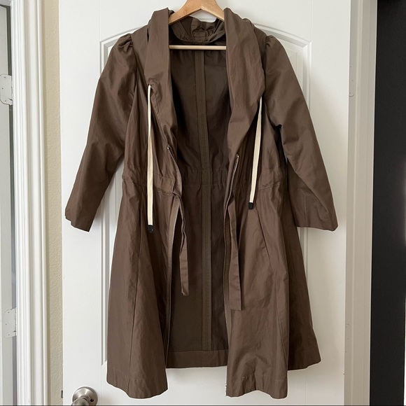 Marni Jackets & Blazers - MARNI khaki cotton parka